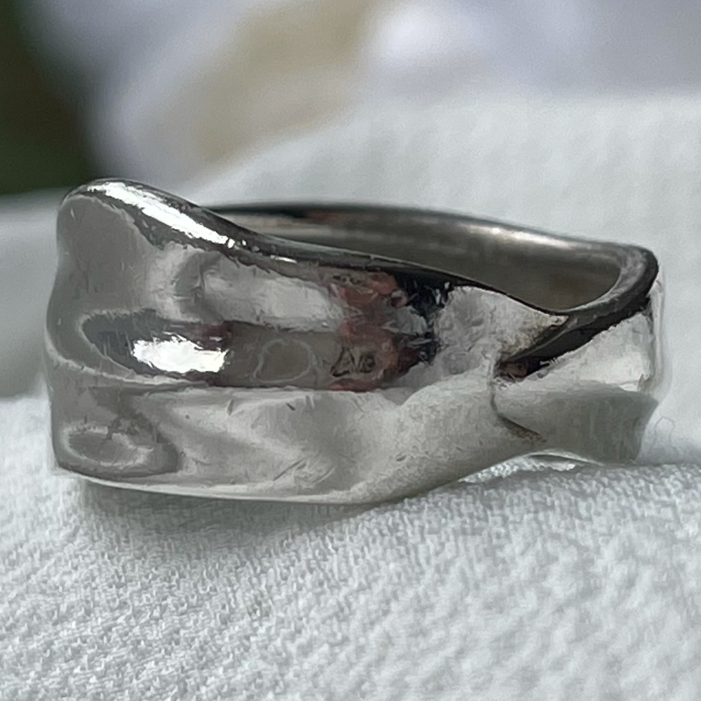 Tiffany & Co. Nature Leaf Ring, size 8